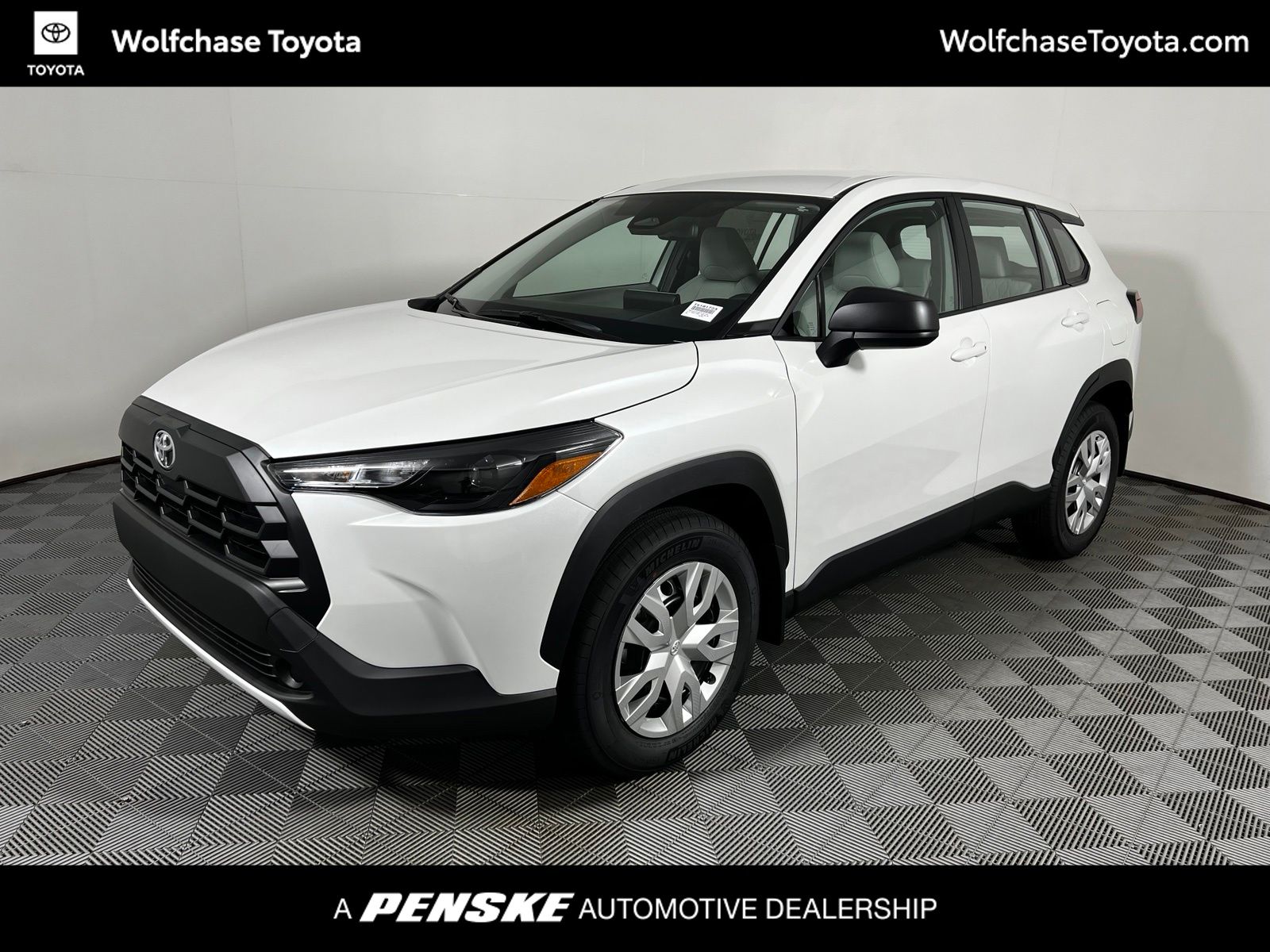 White (Wind Chill Pearl) 2026 Toyota Corolla Cross SUV / Crossover Front-Wheel Drive Continuously Variable Transmission
