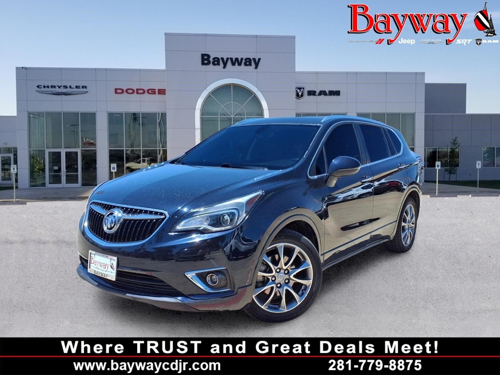 2020 Buick Envision Essence Blue at Classic Elite Chevrolet Sugar Land