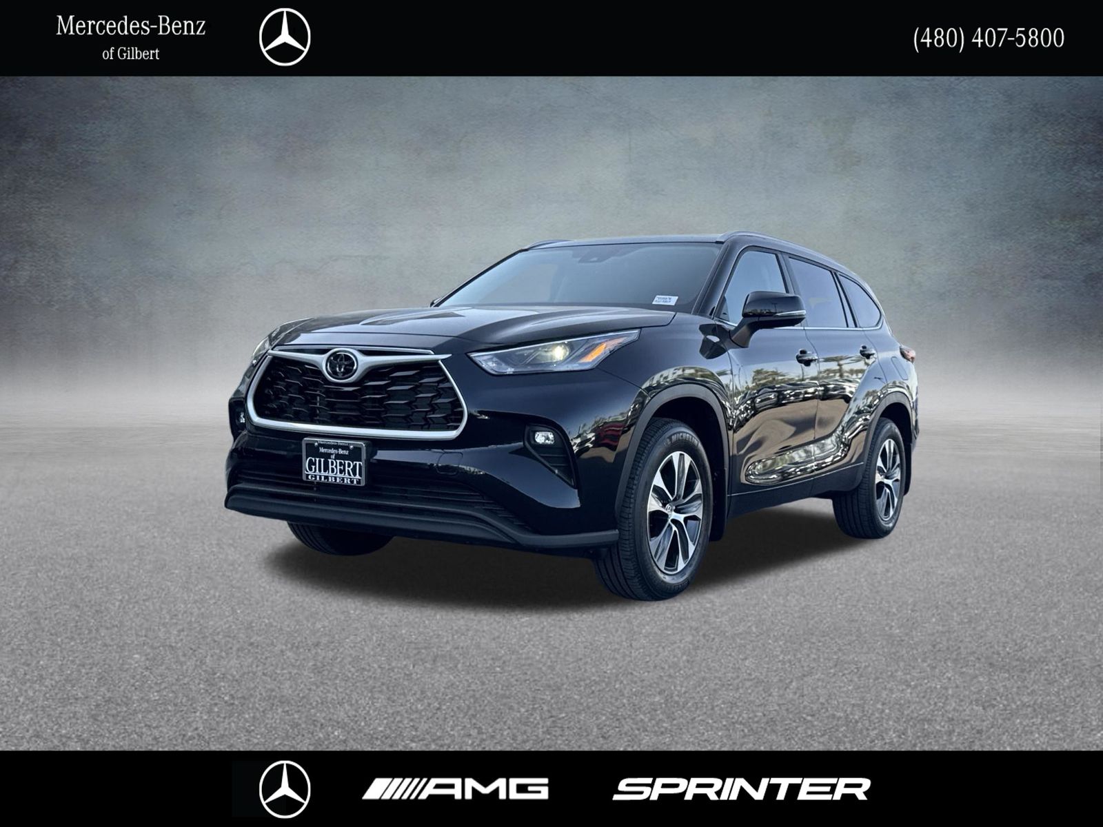 Midnight Black Metallic 2026 Toyota Highlander SUV / Crossover All-Wheel Drive 8-Speed Automatic