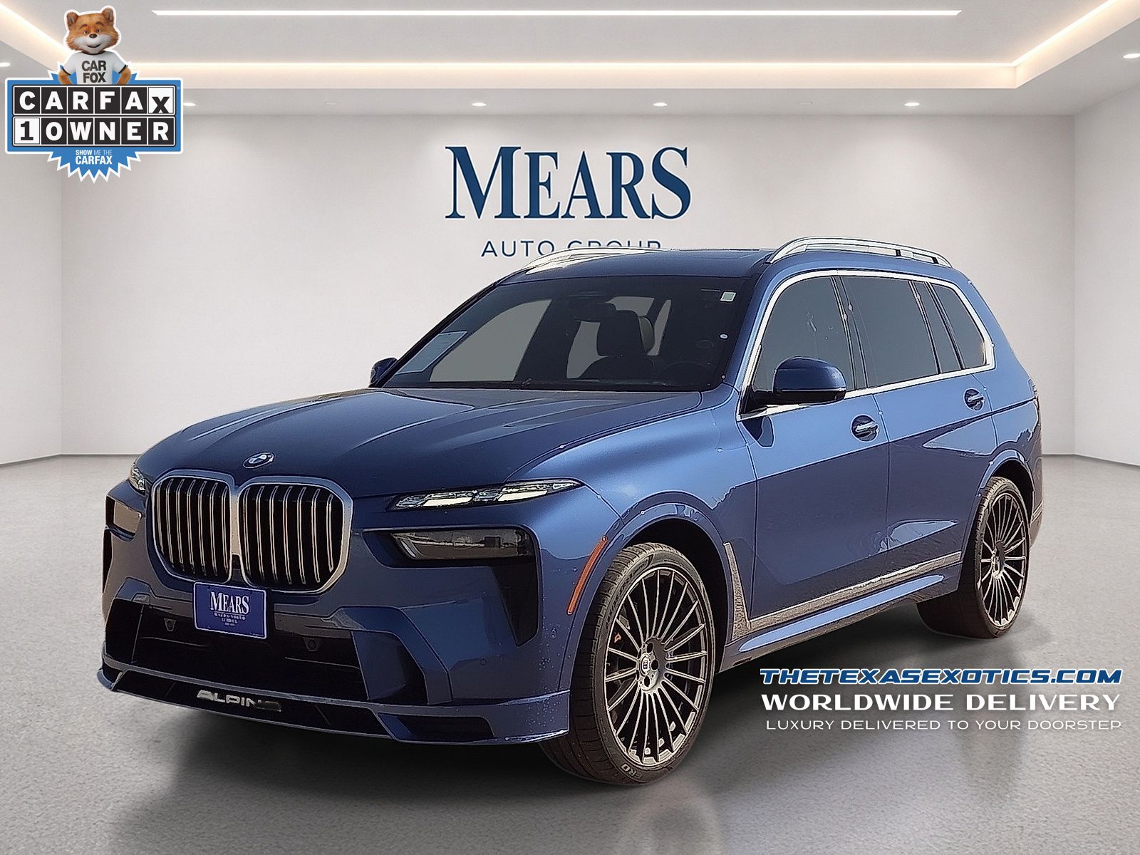 ALPINA Blue Metallic 2024 BMW X7 SUV / Crossover All-Wheel Drive 8-Speed Automatic