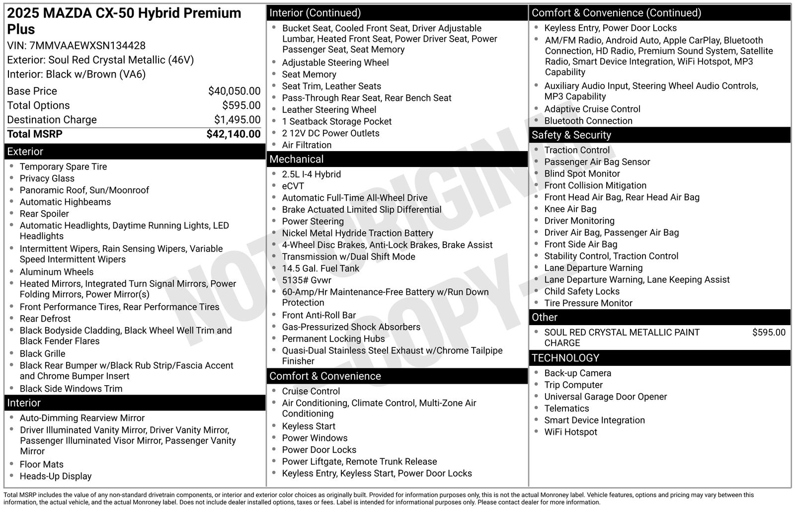 2025 Mazda CX-50 Premium Plus - Photo 21
