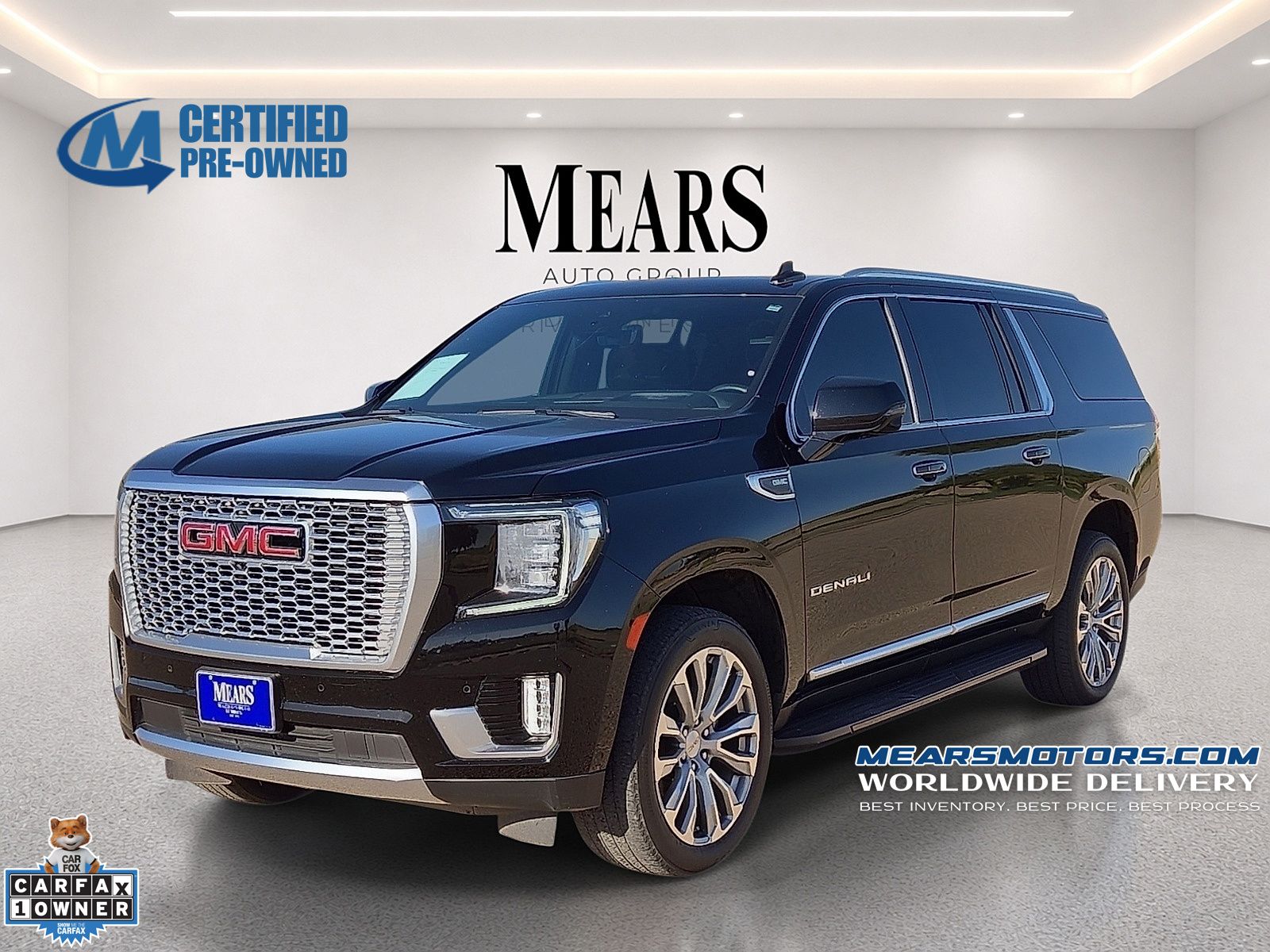 Onyx Black 2024 GMC Yukon XL SUV / Crossover Four-Wheel Drive 