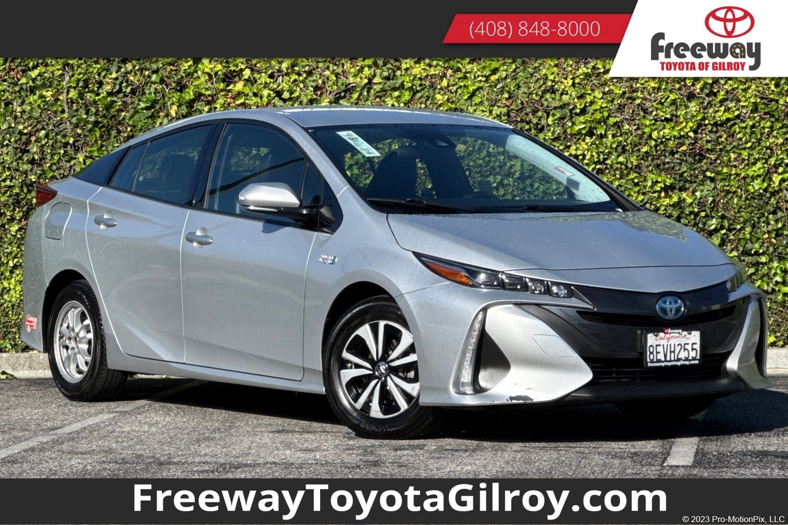 Classic Silver Metallic 2018 Toyota Prius Prime Premium Hatchback Front-Wheel Drive Continuously Variable Transmission