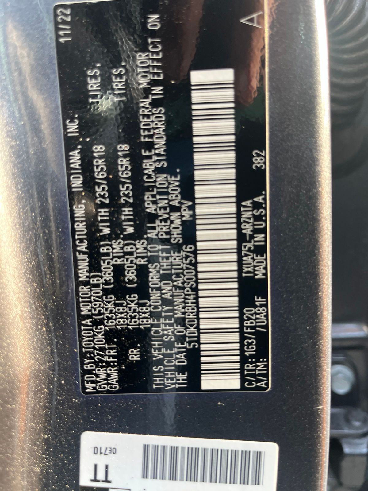 Used Car 2023 Toyota Highlander  Le For Sale Under $30,000 In Austin, Texas