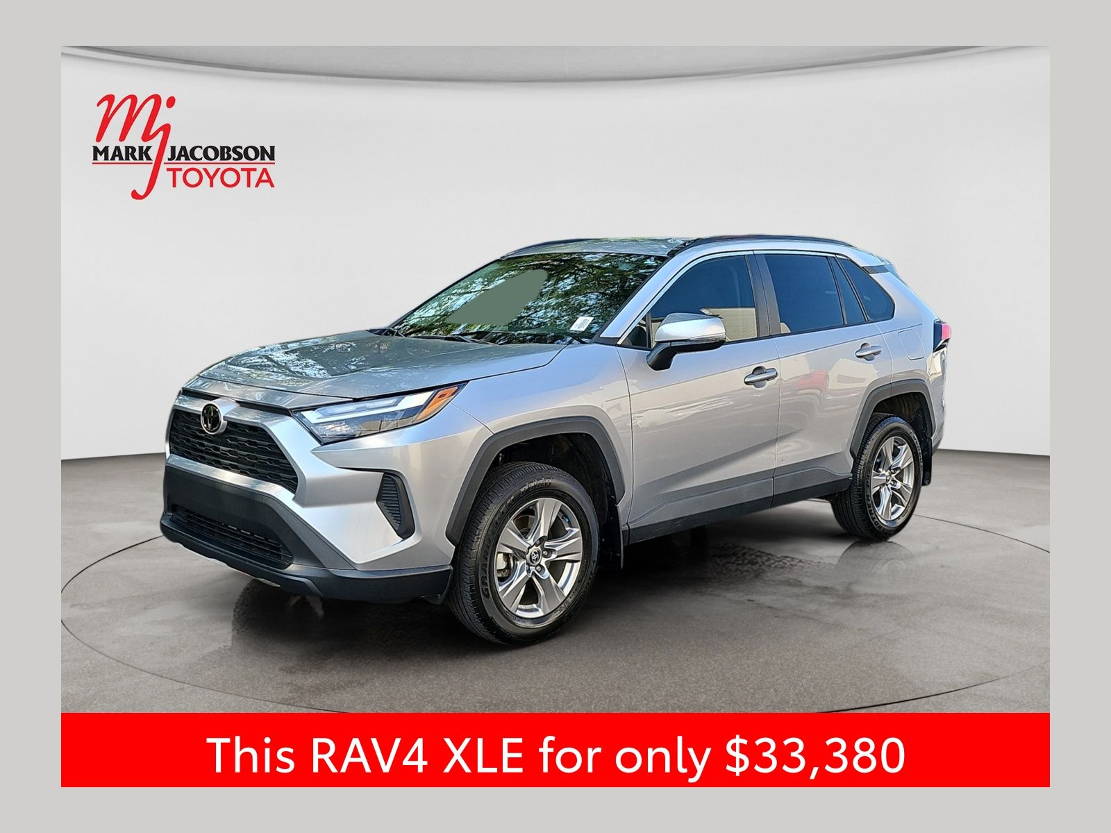 Silver Sky Metallic 2023 Toyota RAV4 SUV / Crossover All-Wheel Drive 8-Speed Automatic