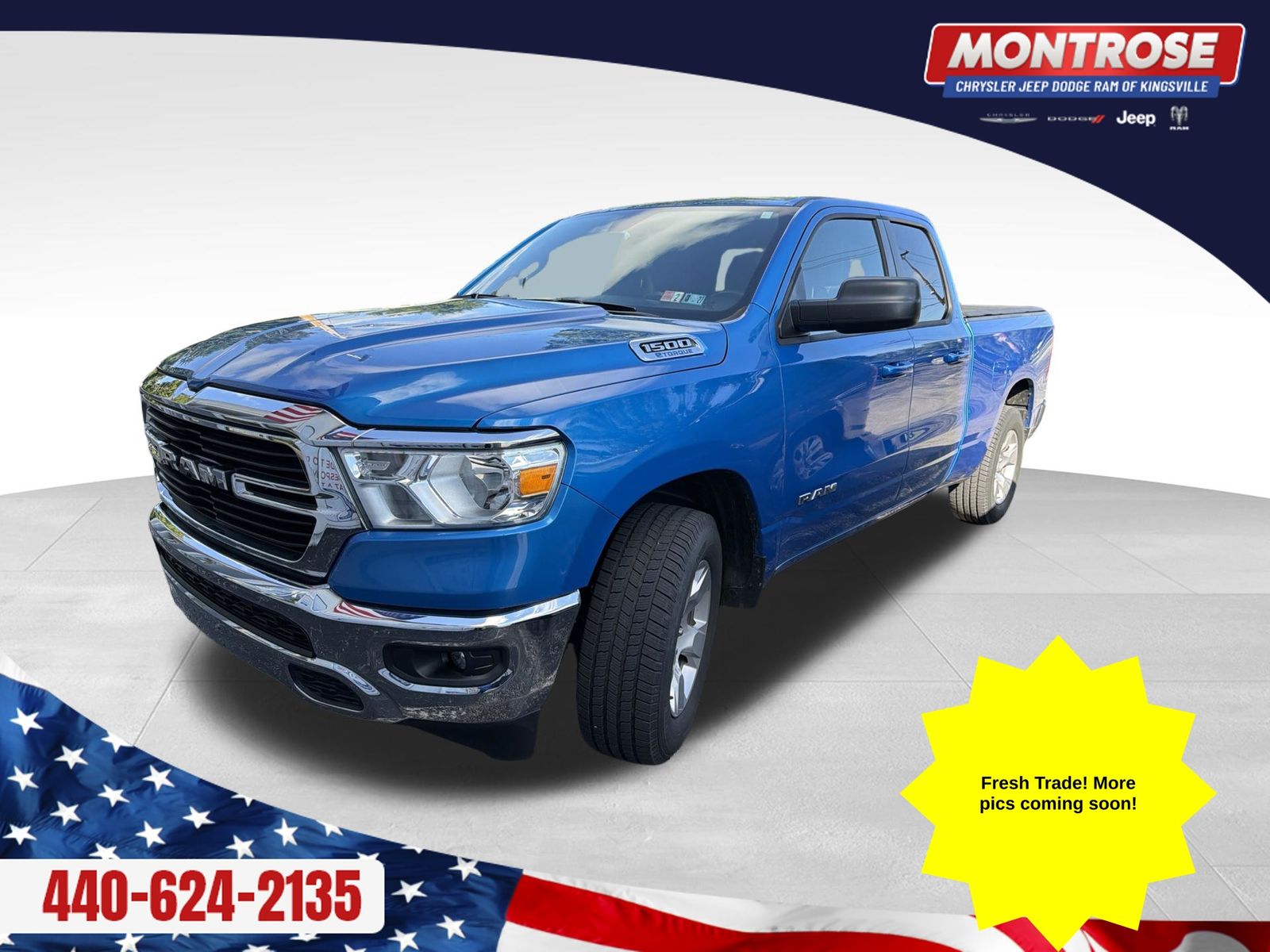 2021 RAM 1500 Azul (Blue Pearl) Camioneta Todo terreno 8 velocidades Automática