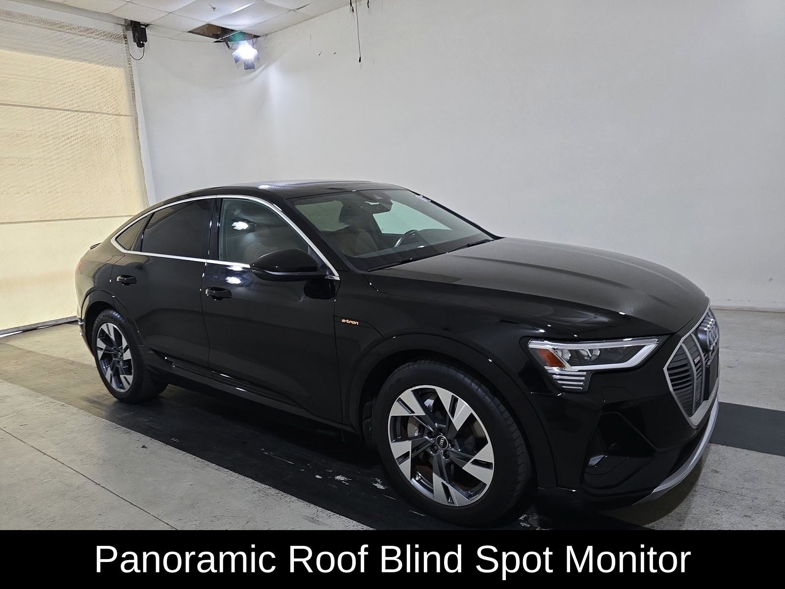 Brilliant Black 2022 Audi e-tron Premium S Line quattro Sportback AWD Sedan All-Wheel Drive Automatic