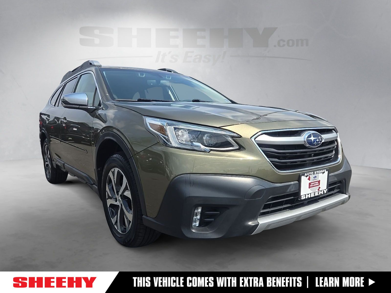 Autumn Green Metallic 2021 Subaru Outback SUV / Crossover All-Wheel Drive Continuously Variable Transmission