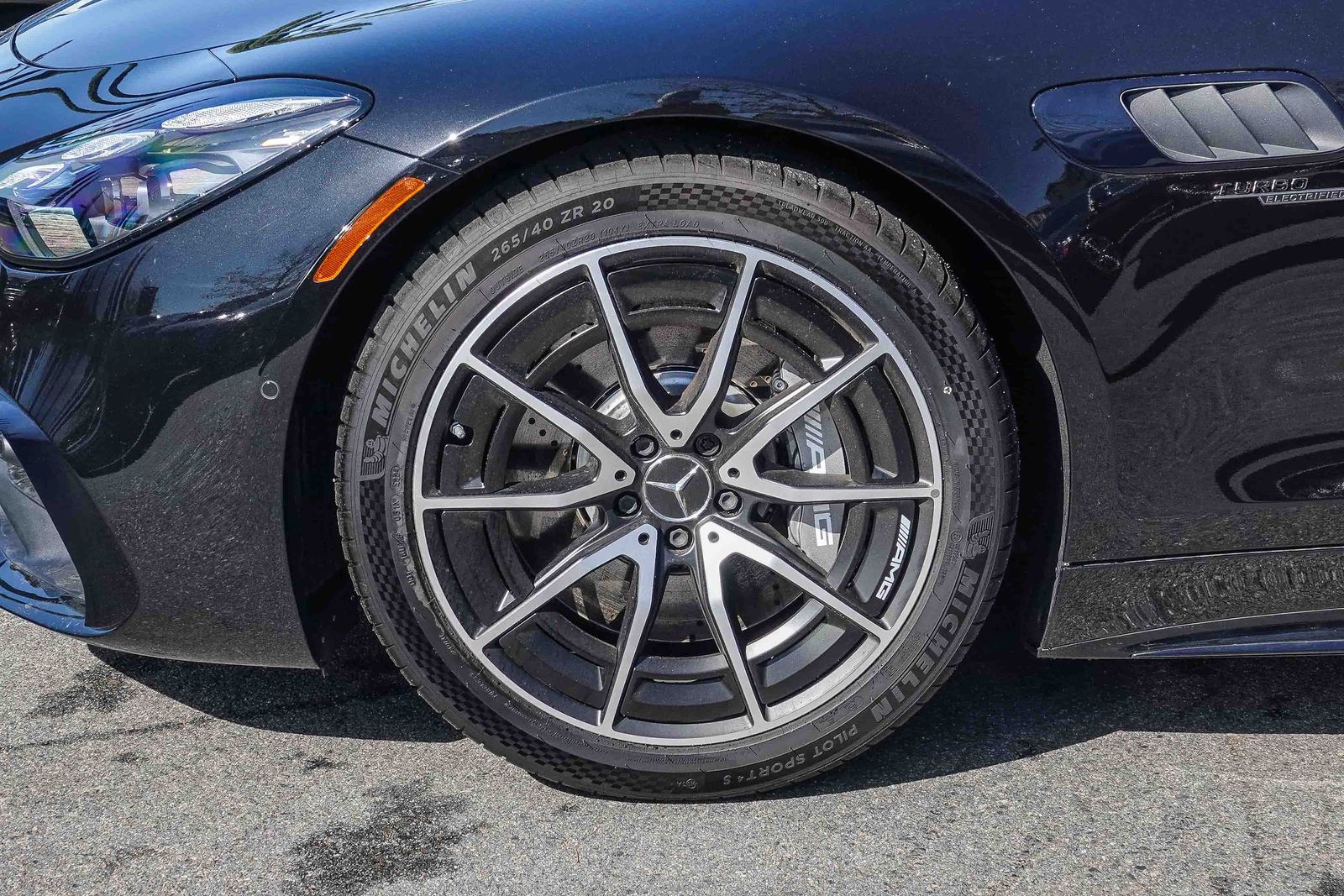 New Obsidian Black Metallic 2025 Mercedes-Benz AMG GT Base for