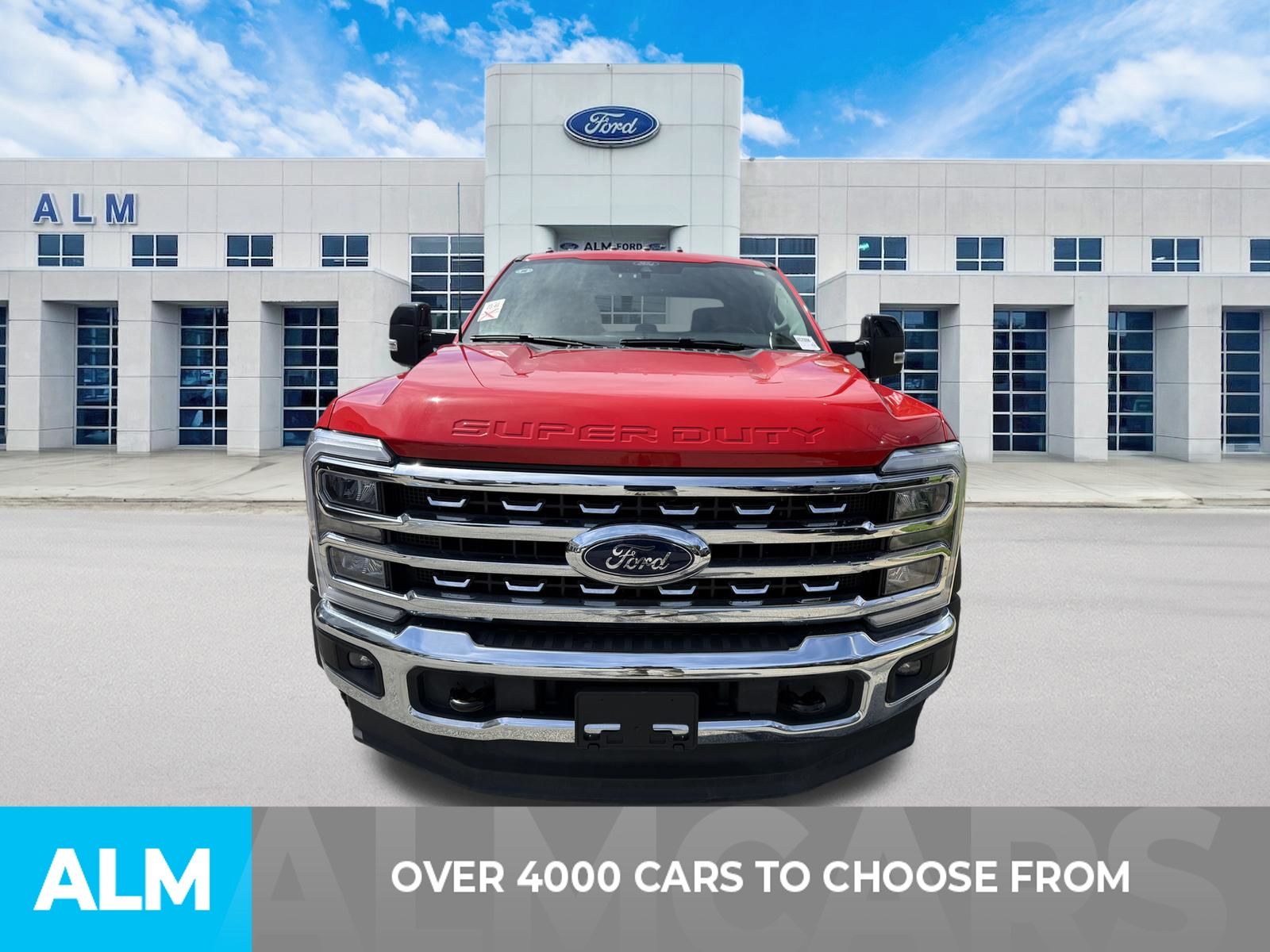 Used 2025 Red Ford Lariat image 2