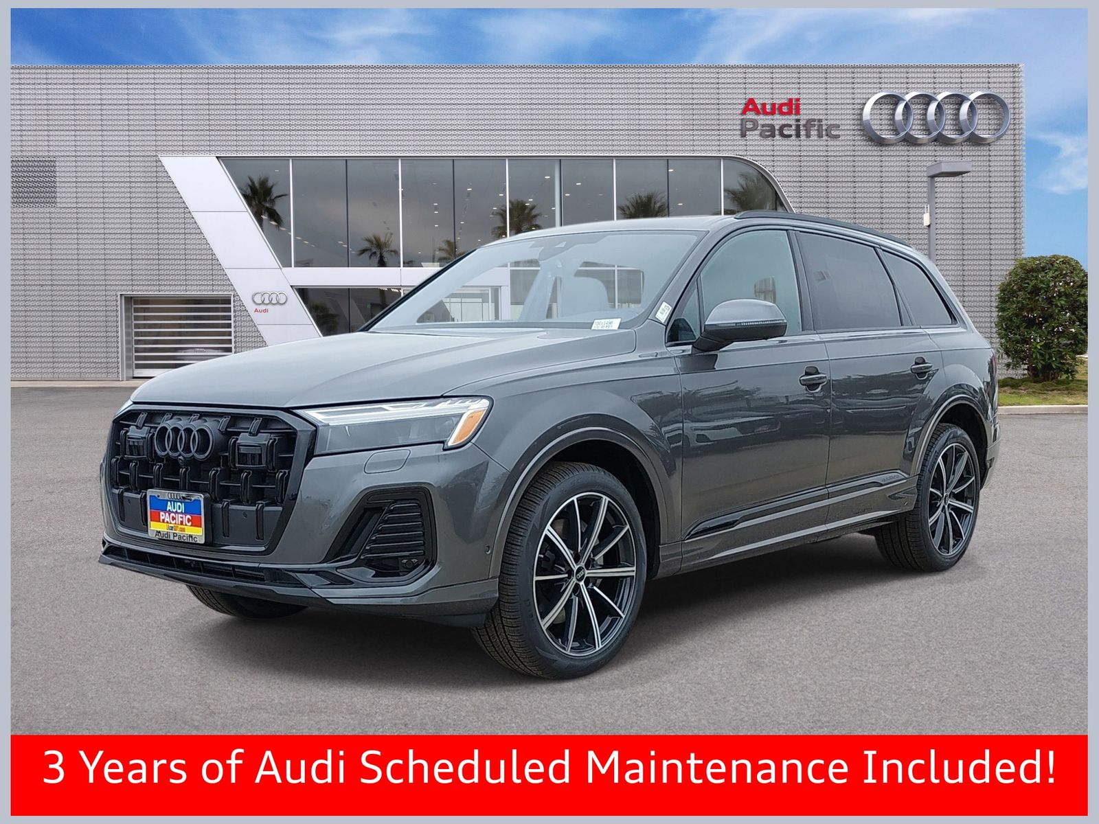 Samurai Gray Metallic 2026 Audi Q7 SUV / Crossover All-Wheel Drive 8-Speed Automatic