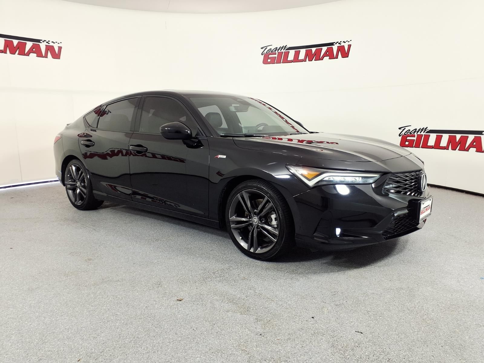 Majestic Black Pearl 2024 Acura Integra FWD with A-SPEC Package Sedan Front-Wheel Drive Continuously Variable Transmission