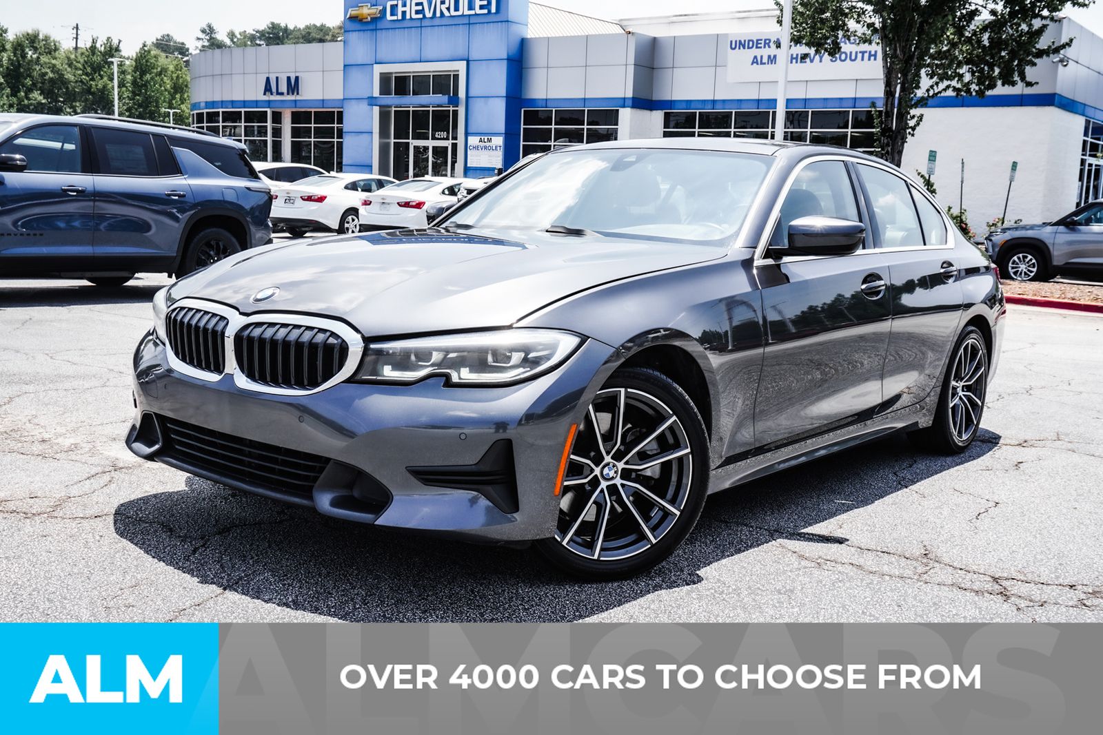 Used 2022 Gray BMW 330i image 2