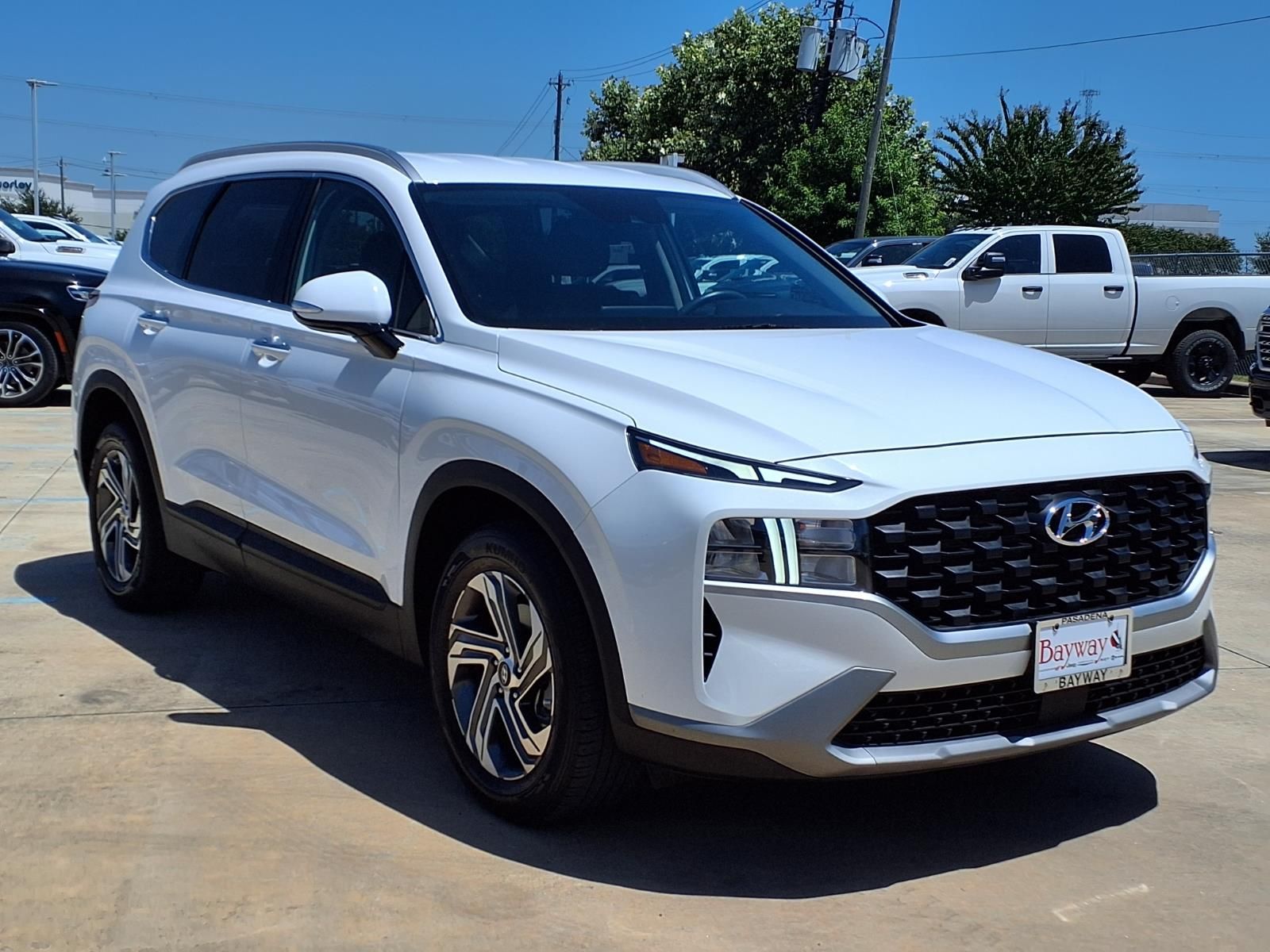 2023 Hyundai Santa Fe SEL White at Parkway Family Mazda