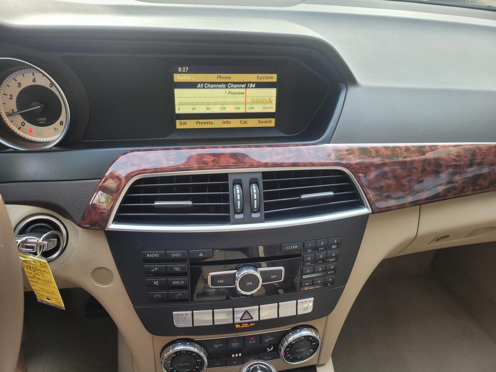 used 2012 Mercedes-Benz C-Class car, priced at $8,750