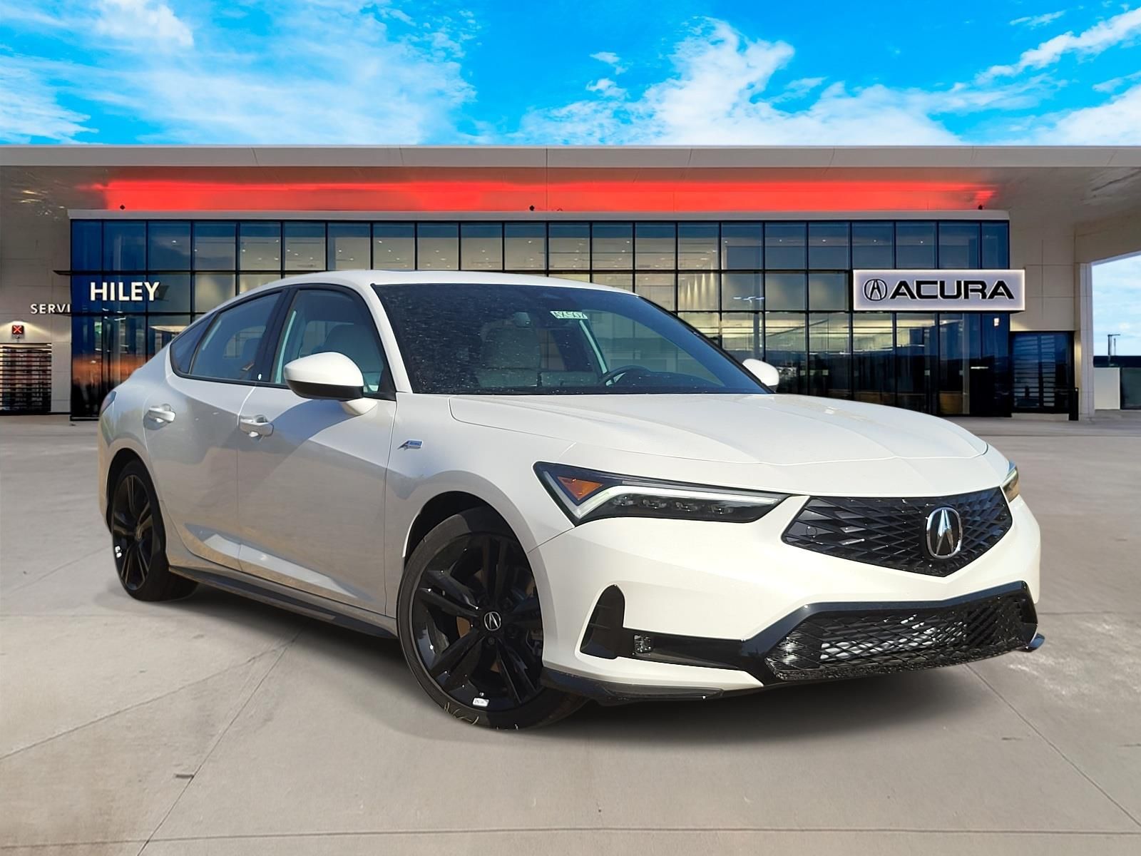 Platinum White Pearl 2026 Acura Integra Hatchback Front-Wheel Drive Continuously Variable Transmission