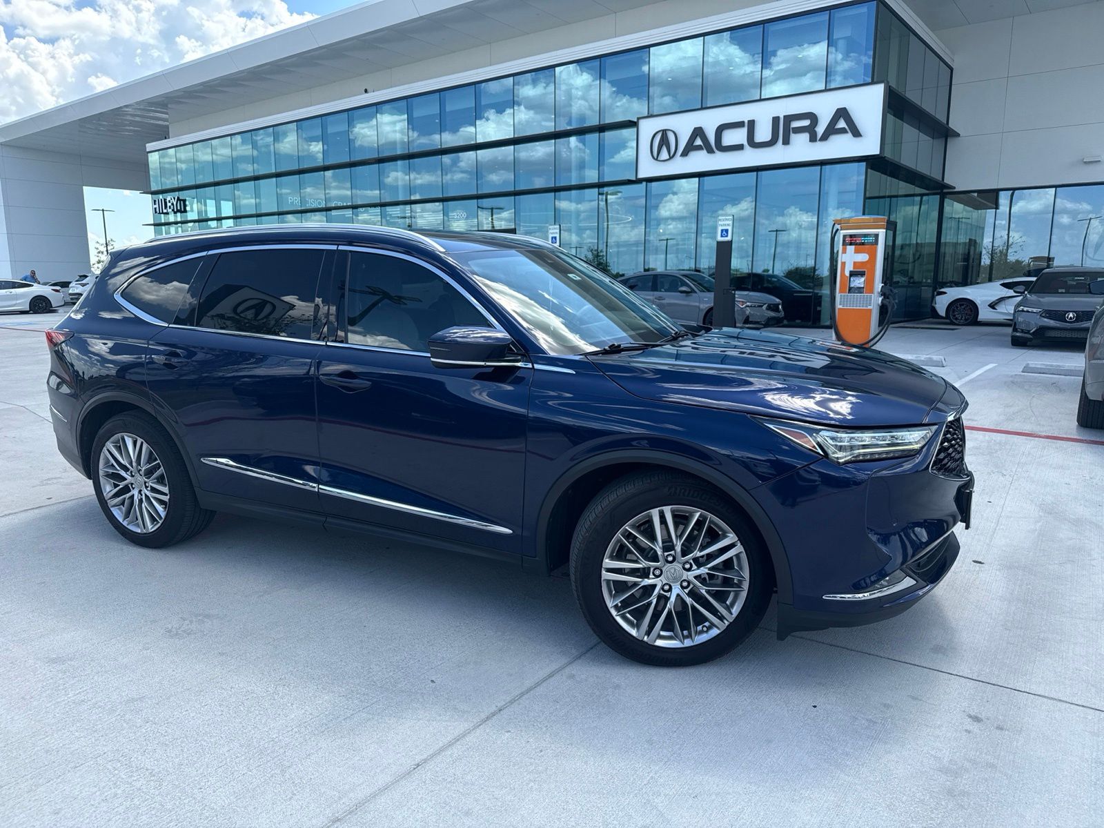 Fathom Blue Pearl 2023 Acura MDX SUV / Crossover All-Wheel Drive Automatic
