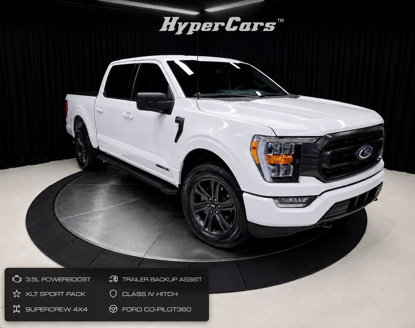 Oxford White 2022 Ford F-150 Pickup Truck Four-Wheel Drive Automatic