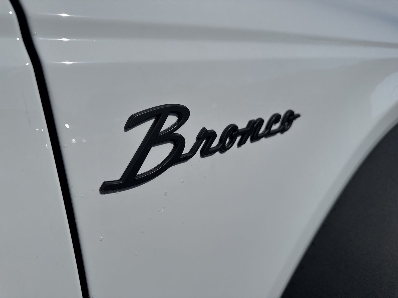 New 2026 Oxford White Ford Big Bend Matte Black image 6