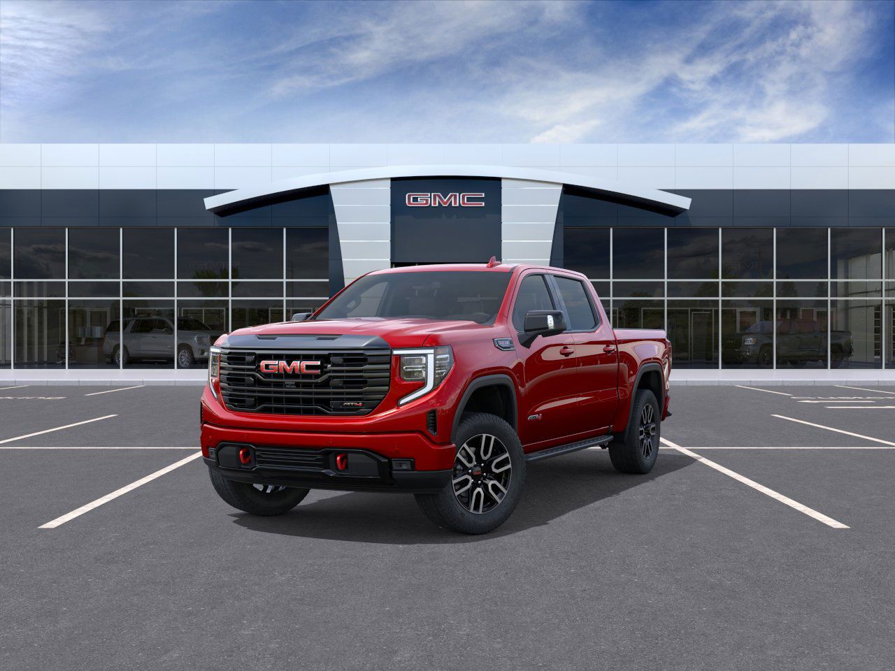 2026 GMC Sierra 1500 AT4 Red at Ross Downing Buick GMC