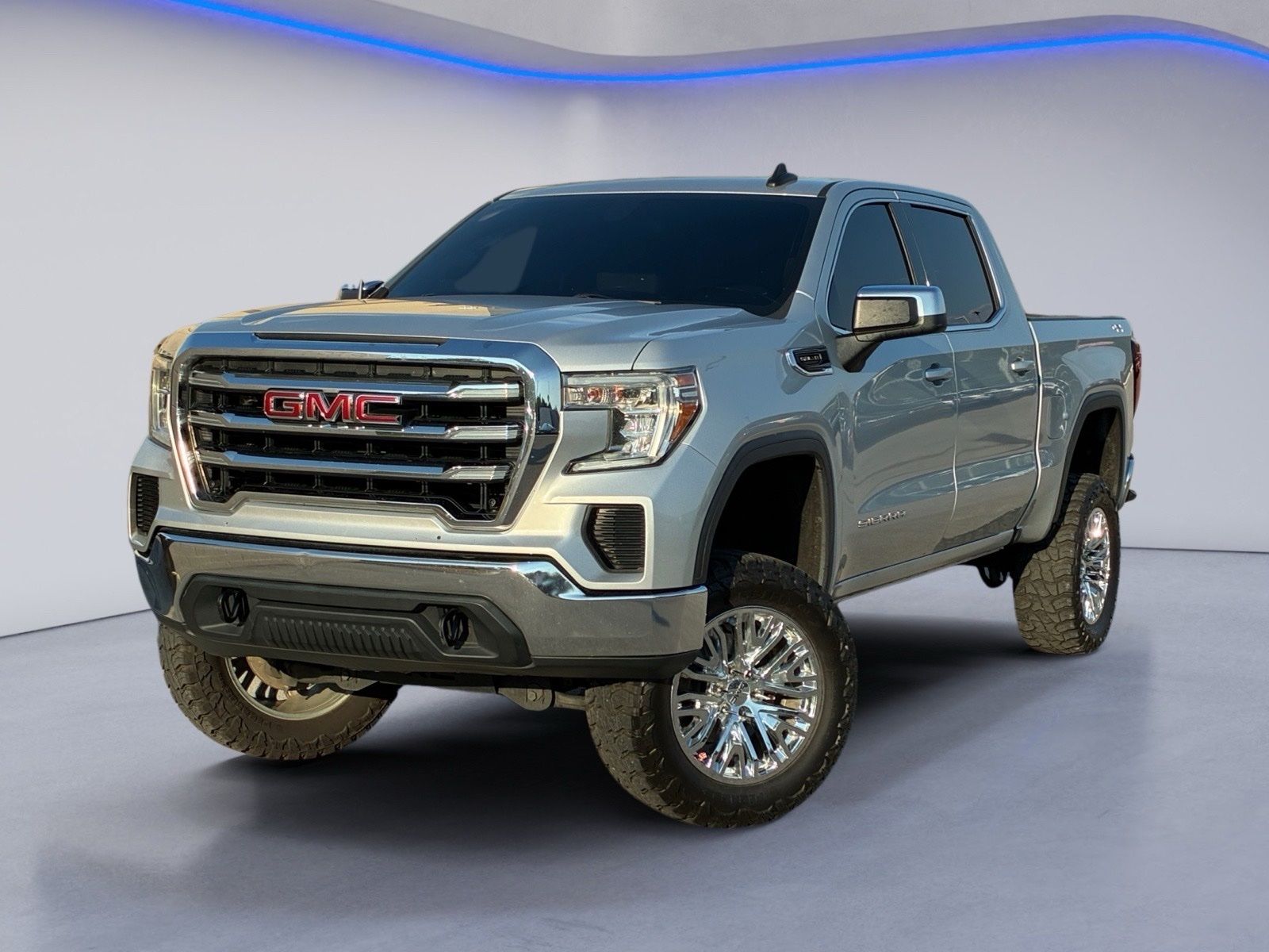 Quicksilver Metallic 2019 GMC Sierra 1500 Pickup Truck Four-Wheel Drive Automatic