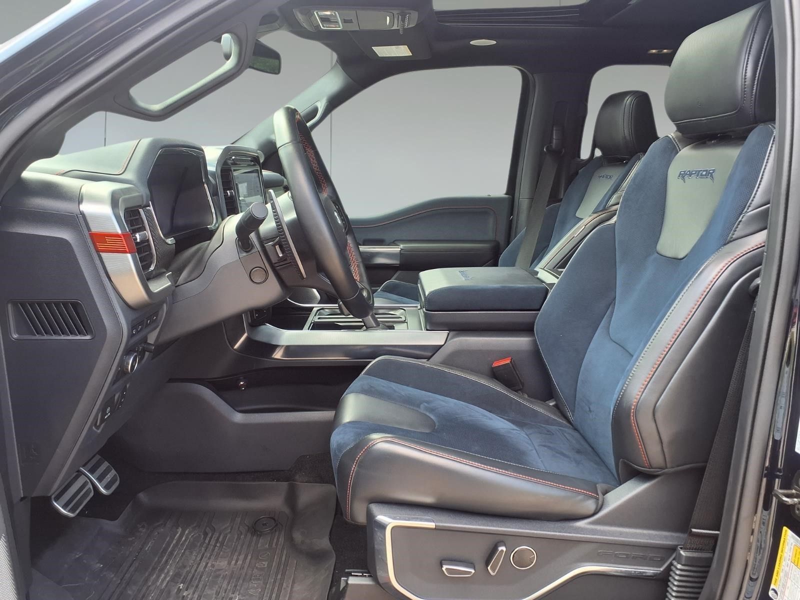 2022 Ford F-150 Raptor Blue at Central Houston Nissan