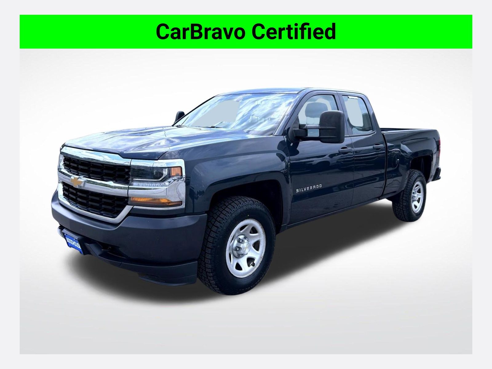 Gray (Graphite Metallic) 2017 Chevrolet Silverado 1500 Pickup Truck Four-Wheel Drive 6-Speed Automatic Overdrive