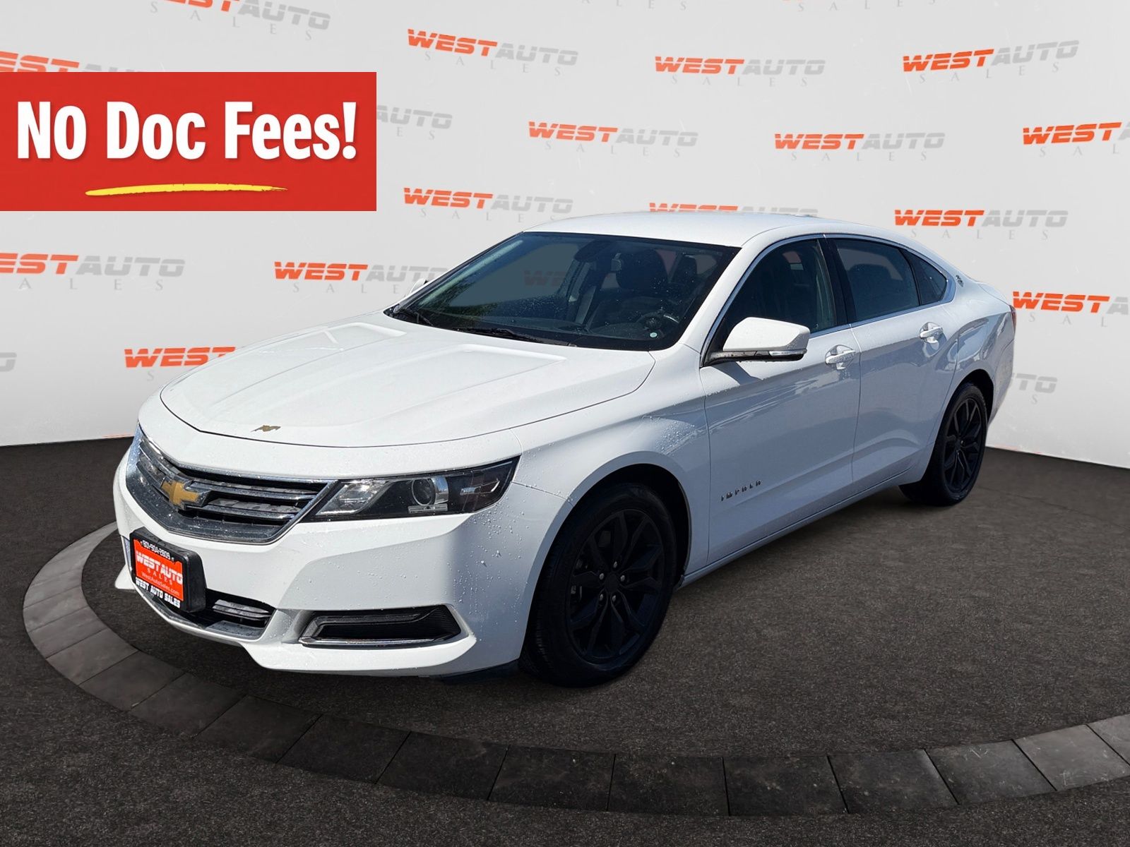 Summit White 2019 Chevrolet Impala LT FWD Sedan Front-Wheel Drive 6-Speed Automatic Overdrive