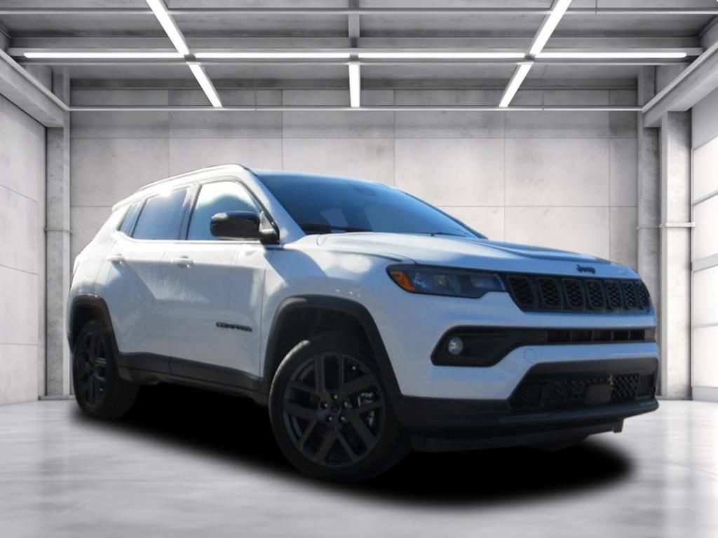 Bright White Clearcoat 2026 Jeep Compass SUV / Crossover Four-Wheel Drive 8-Speed Automatic