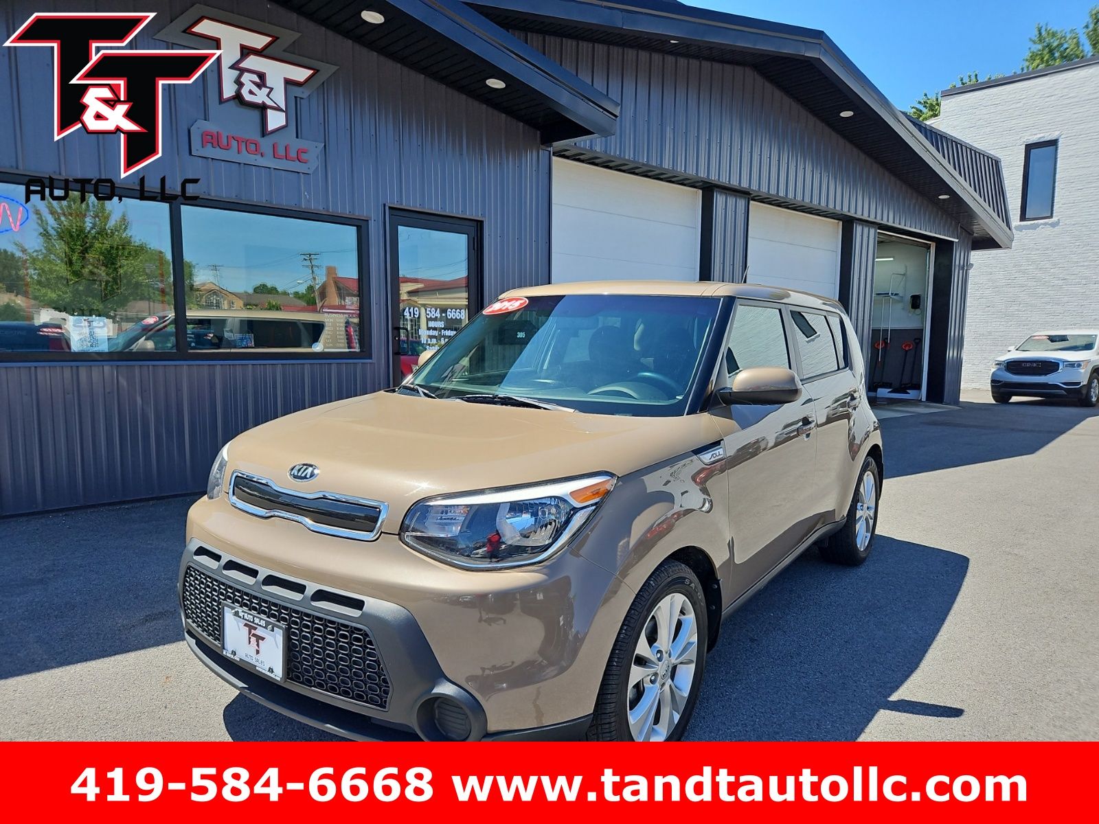 Latte Brown 2015 Kia Soul + Wagon Front-Wheel Drive 6-Speed Automatic