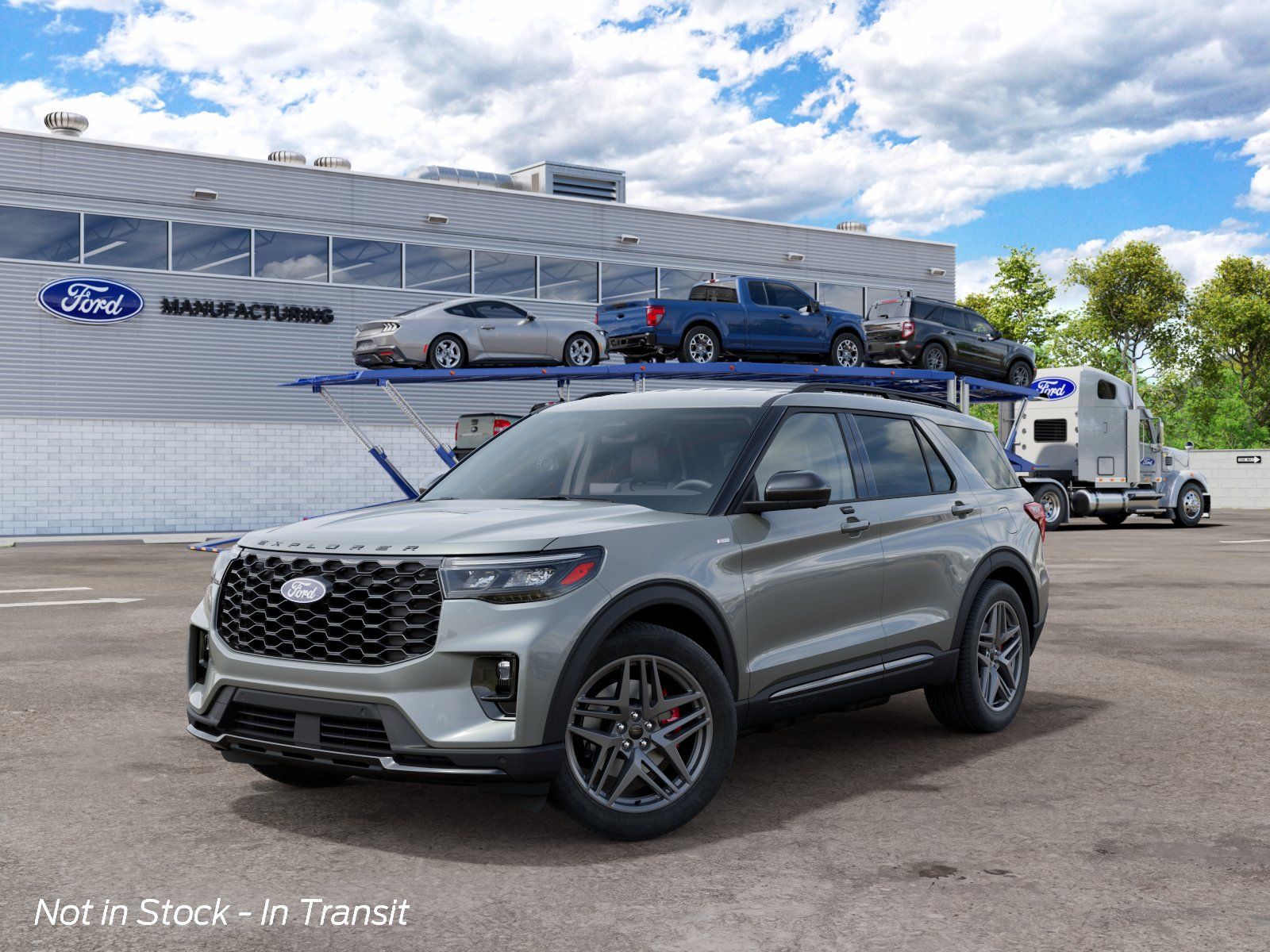 New 2027 Avalanche Gray Ford ST-Line image 4