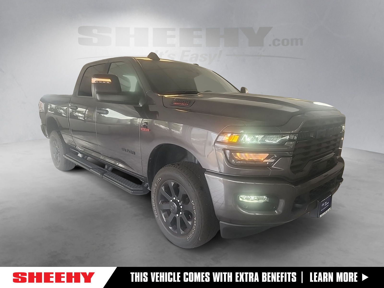 Gray (Granite Crystal Metallic Clearcoat) 2025 RAM 2500 Pickup Truck Four-Wheel Drive 8-Speed Automatic