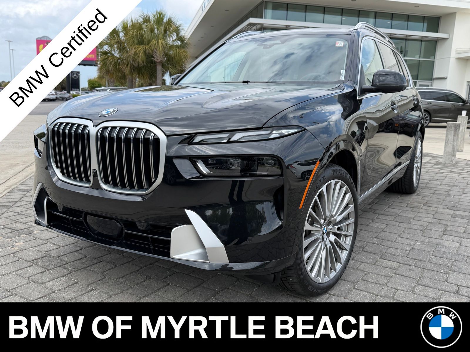 Black Sapphire Metallic 2024 BMW X7 xDrive40i AWD SUV / Crossover All-Wheel Drive 8-Speed Automatic