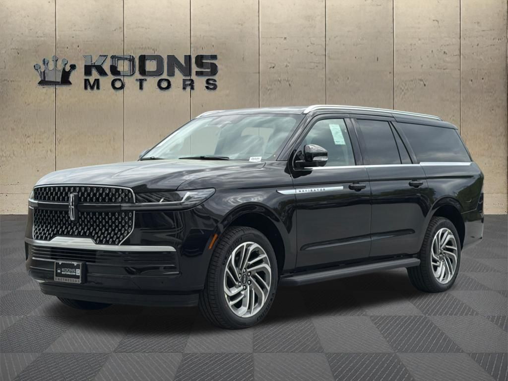 Black 2026 Lincoln Navigator L Premiere 4WD SUV / Crossover Four-Wheel Drive Automatic