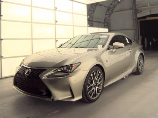 Atomic Silver 2016 Lexus RC 200t RWD Coupe Rear-Wheel Drive 8-Speed Automatic