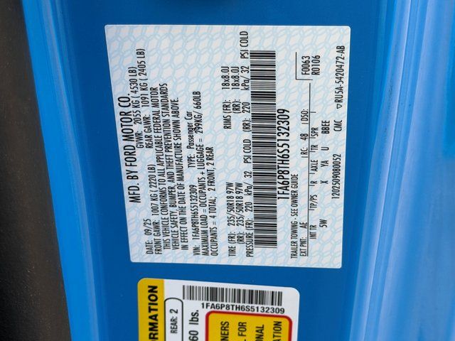 New 2025 Grabber Blue Metallic Ford EcoBoost Premium image 30