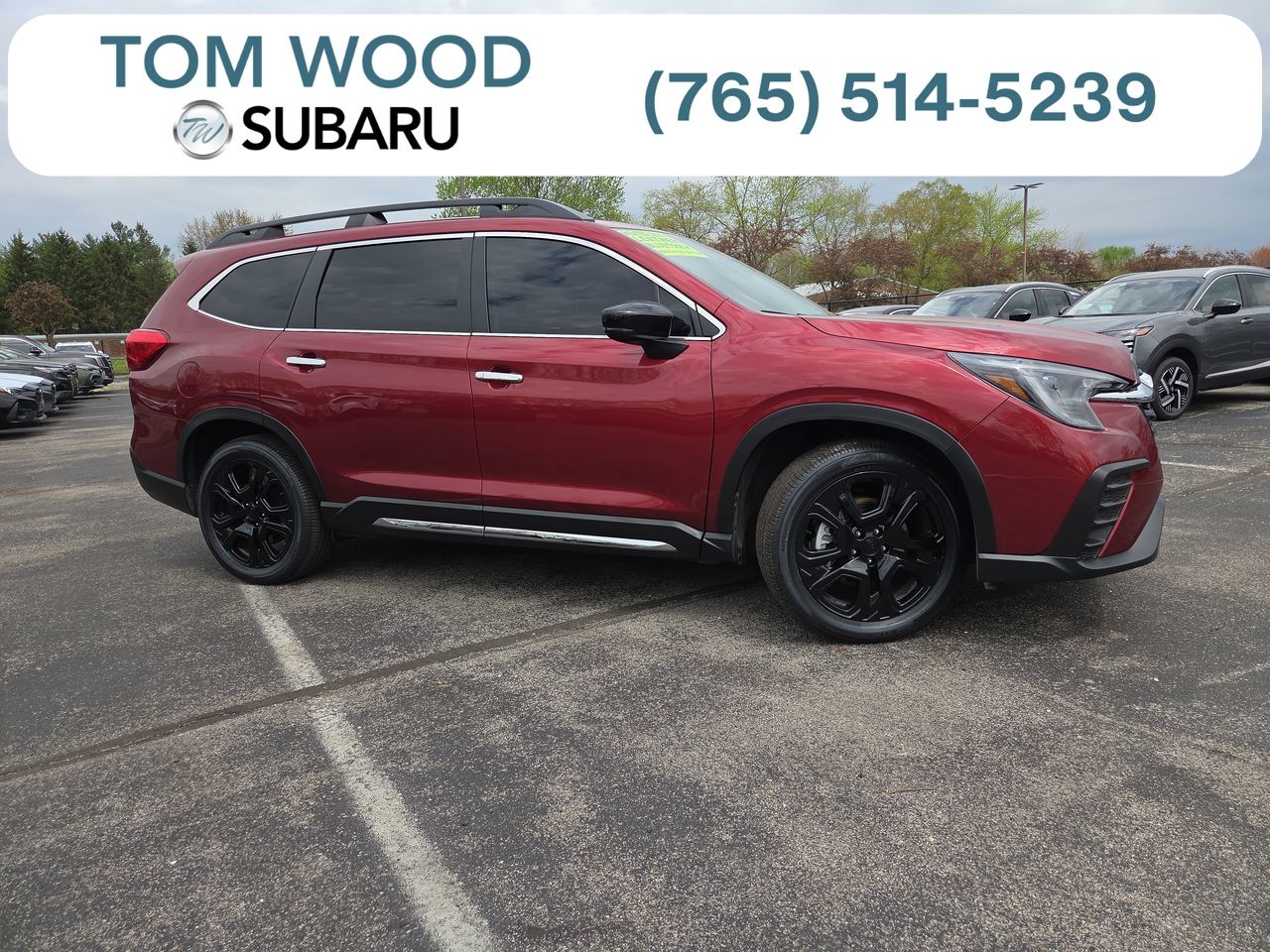Crimson Red Pearl 2025 Subaru Ascent Touring AWD SUV / Crossover All-Wheel Drive Continuously Variable Transmission