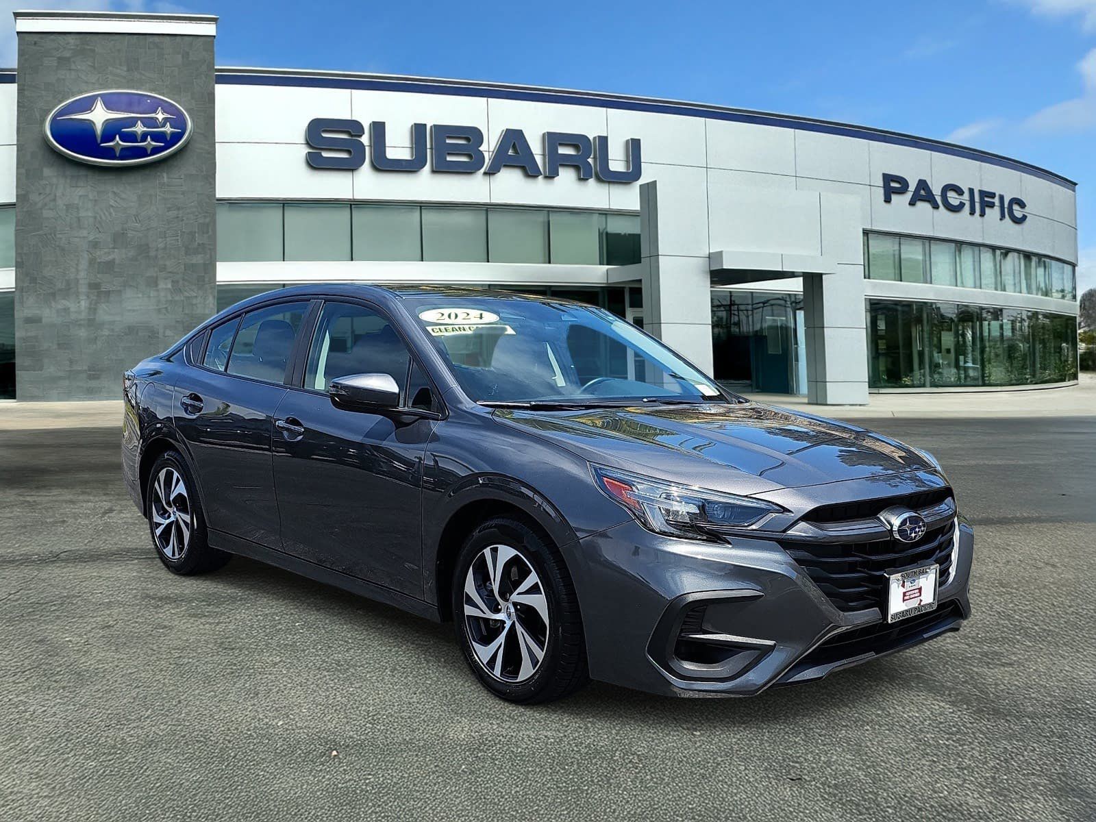 Magnetite Gray Metallic 2024 Subaru Legacy Sedan All-Wheel Drive Continuously Variable Transmission