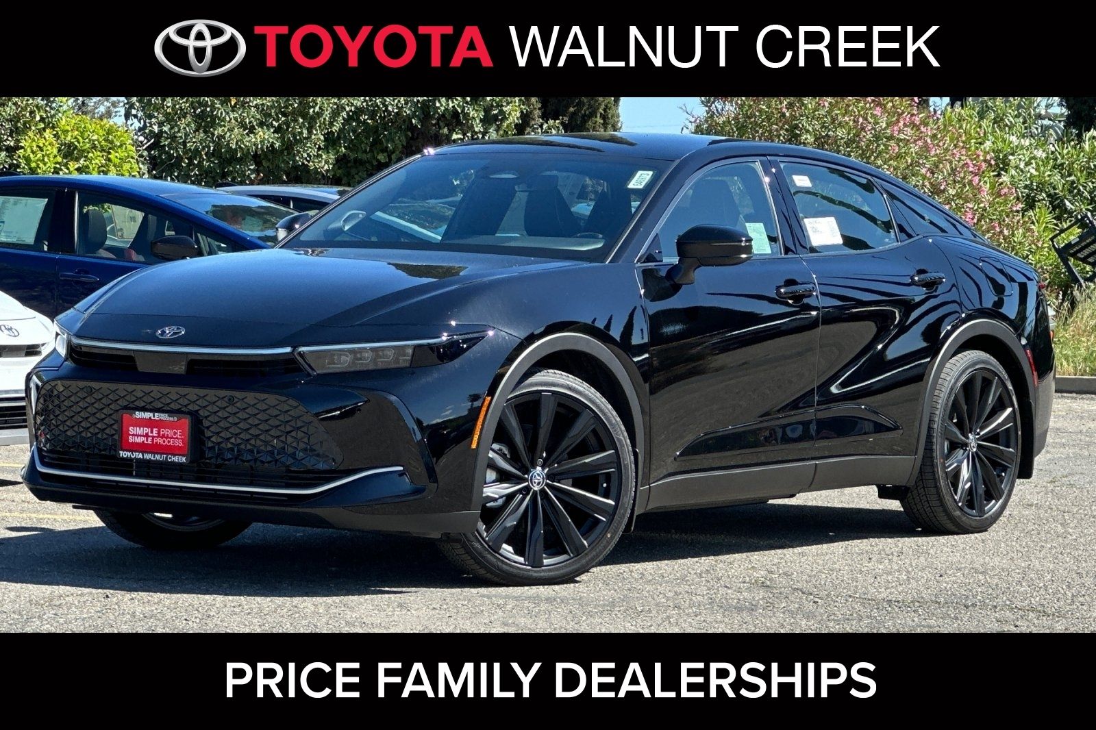 Black 2026 Toyota Crown Nightshade AWD Sedan All-Wheel Drive Continuously Variable Transmission