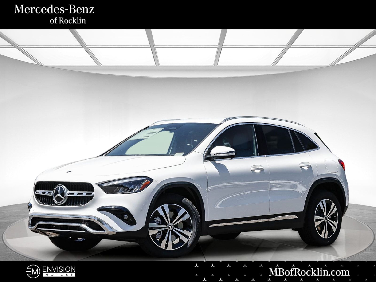 Polar White 2026 Mercedes-Benz GLA SUV / Crossover Front-Wheel Drive 8-Speed Dual Clutch