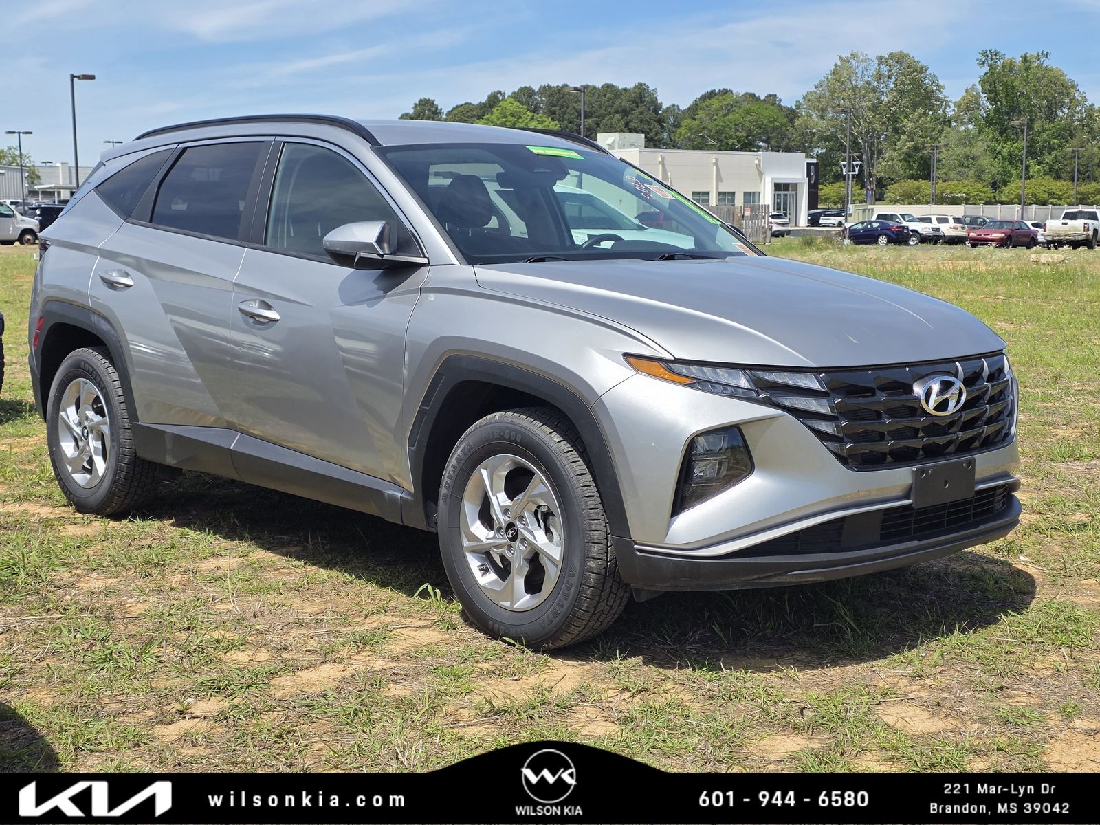 Shimmering Silver 2024 Hyundai Tucson SEL Fleet AWD SUV / Crossover All-Wheel Drive 8-Speed Automatic