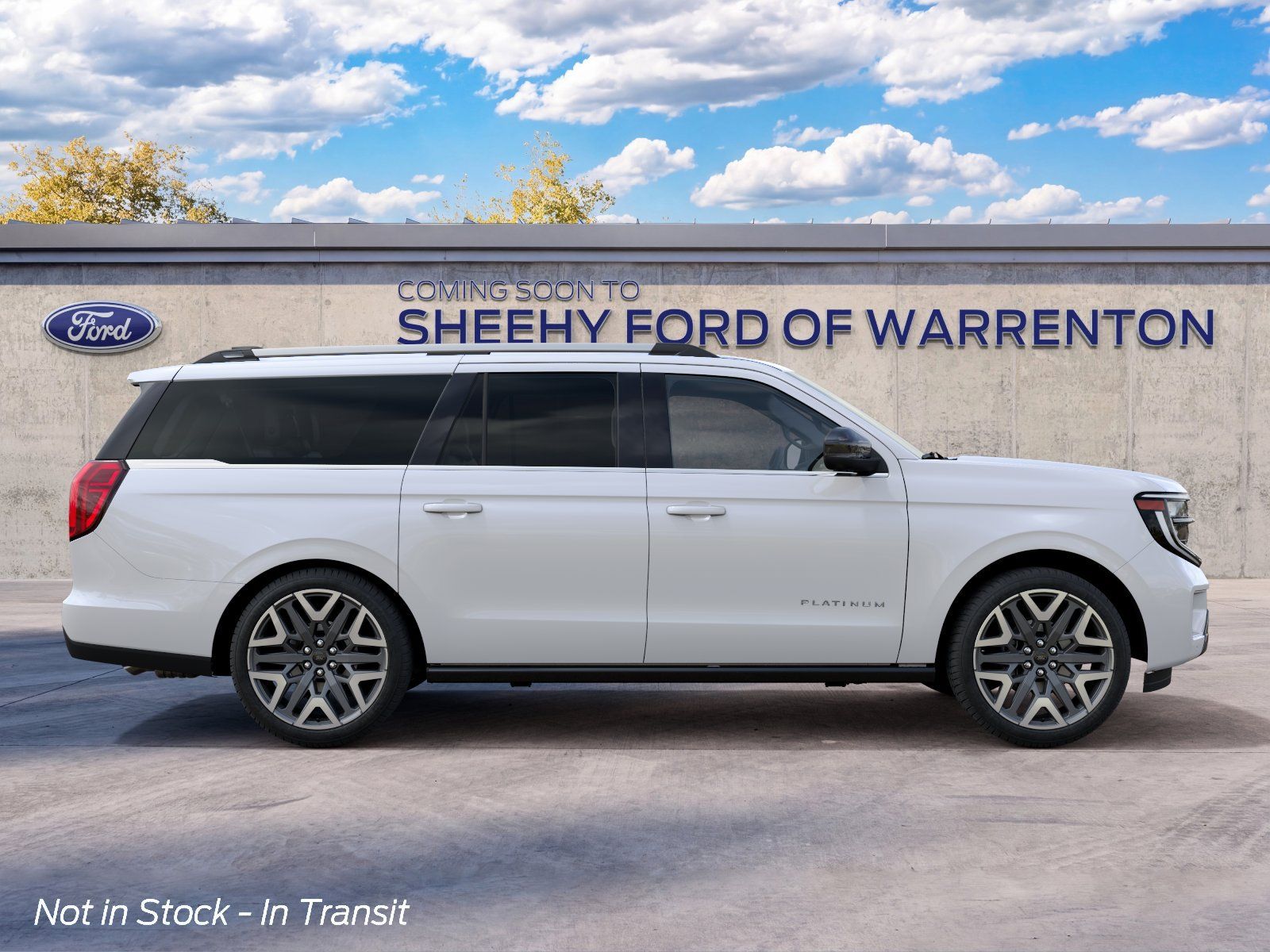 New 2027 Star White Metallic Tri-Coat Ford Platinum image 8