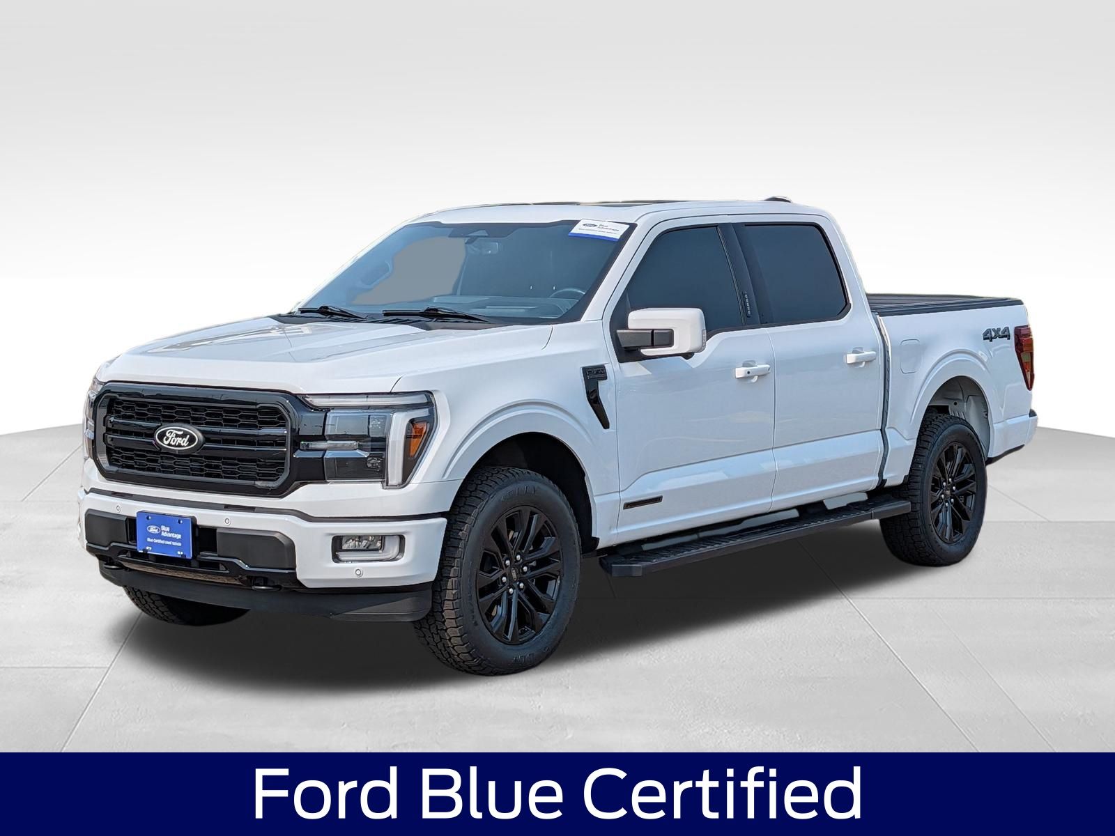 White 2024 Ford F-150 Pickup Truck Four-Wheel Drive Automatic