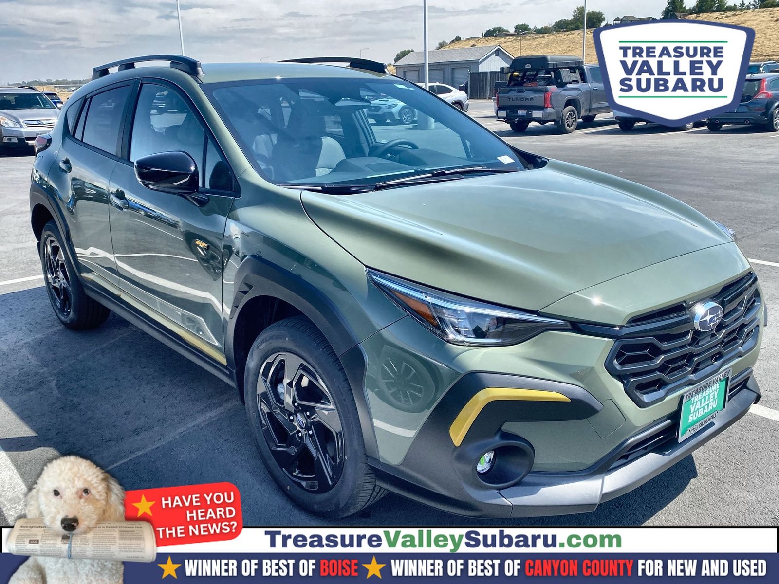 Alpine Green 2026 Subaru Crosstrek SUV / Crossover All-Wheel Drive Continuously Variable Transmission