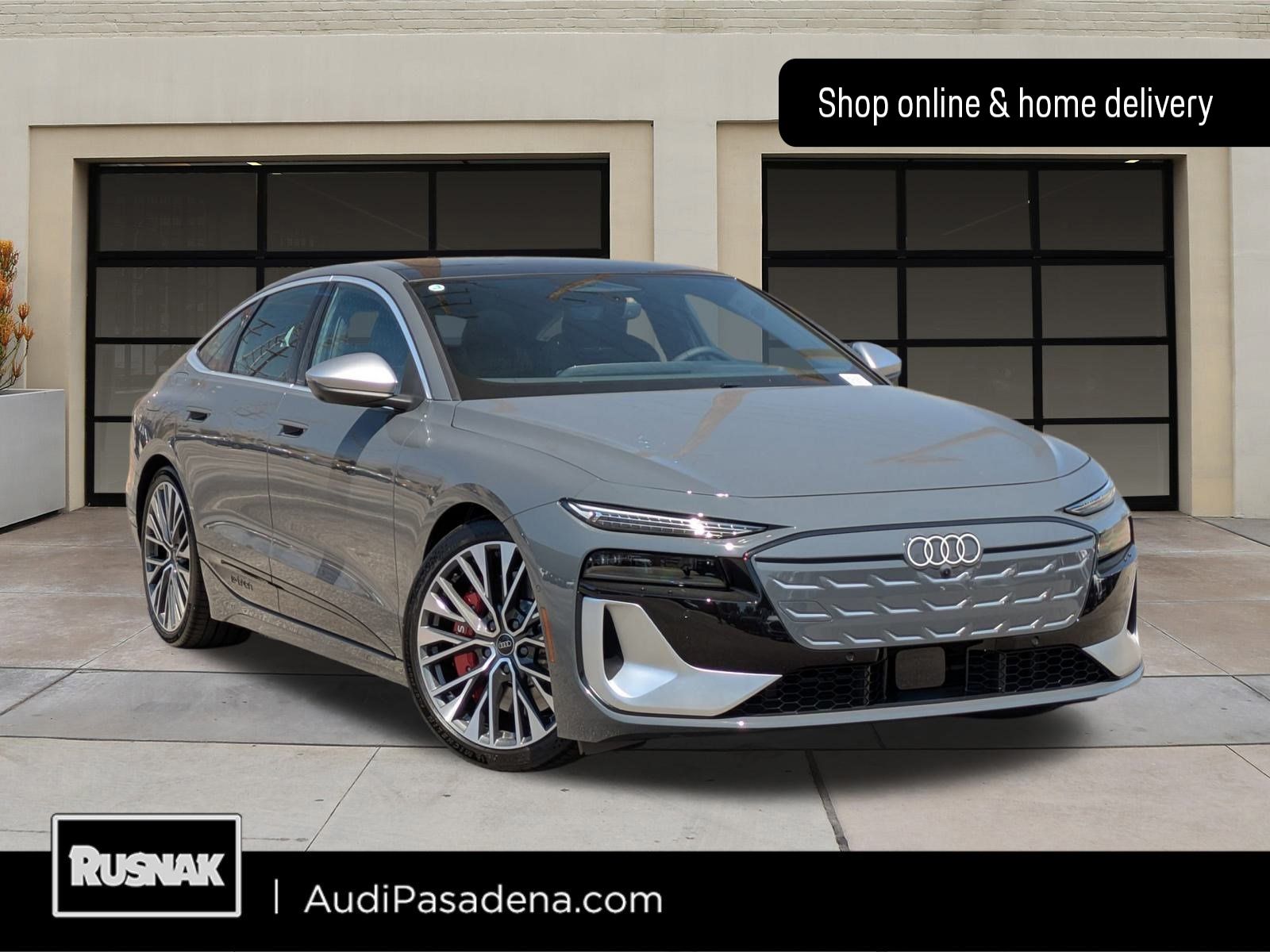 Gray 2025 Audi S6 e-tron Sportback quattro Premium Plus Sedan All-Wheel Drive Automatic