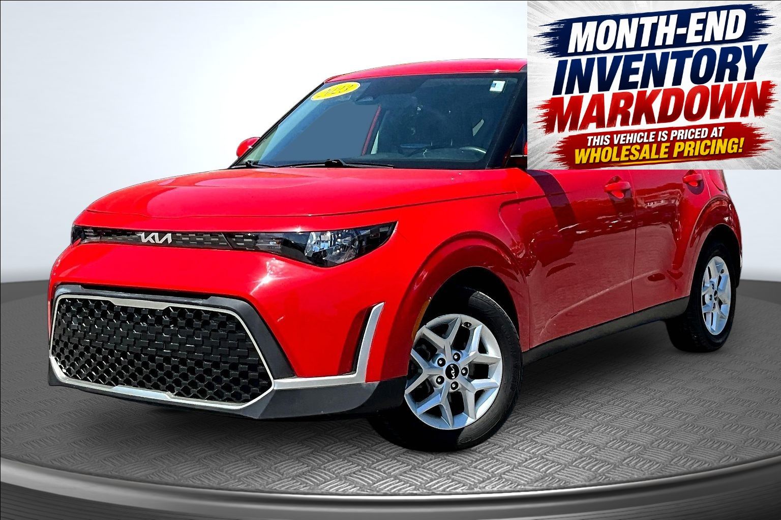 Inferno Red 2023 Kia Soul SUV / Crossover Front-Wheel Drive Continuously Variable Transmission