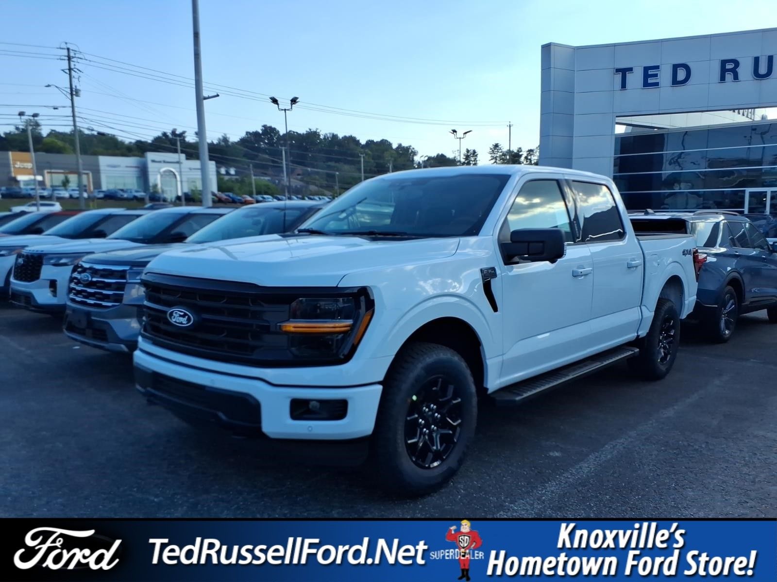 Oxford White 2026 Ford F-150 Pickup Truck Four-Wheel Drive Automatic
