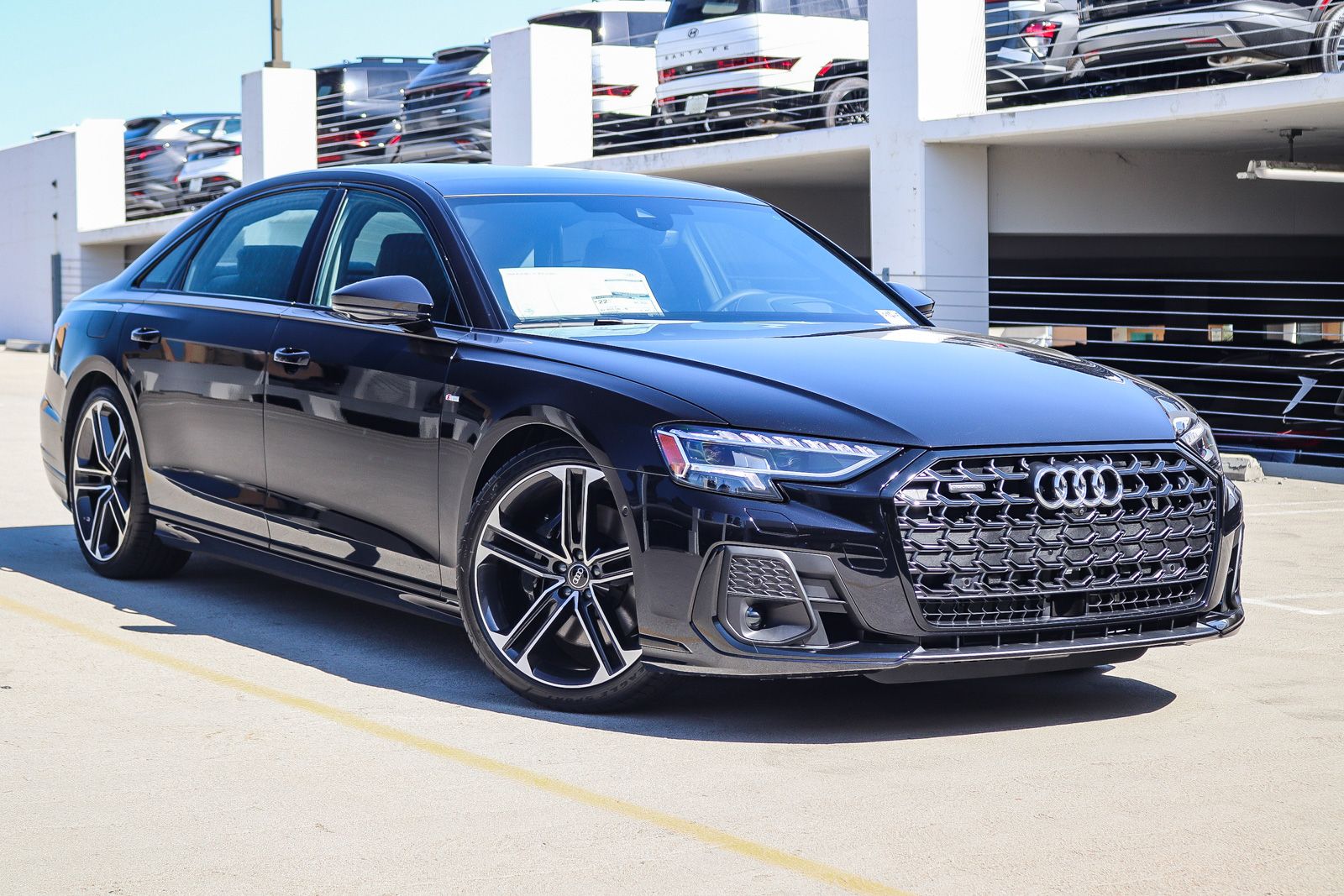 Black 2026 Audi A8 Sedan All-Wheel Drive 8-Speed Automatic