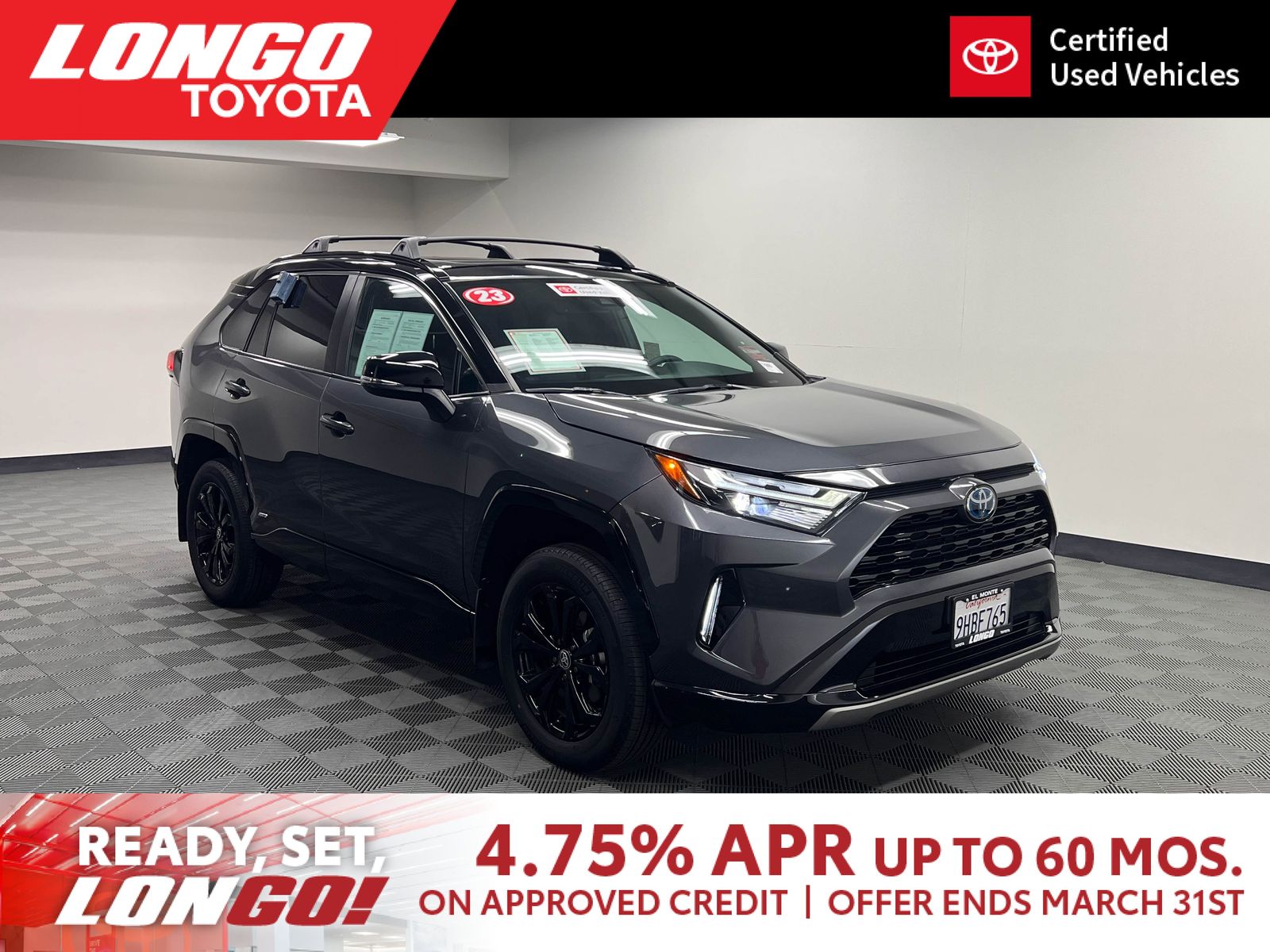 used 2023 Toyota RAV4 Hybrid car, priced at $39,488
