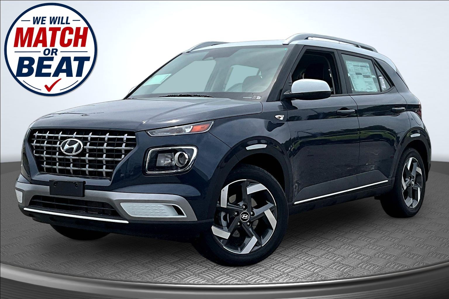Denim w/White Roof 2026 Hyundai Venue SUV / Crossover Front-Wheel Drive Continuously Variable Transmission